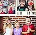 Photo Booth Props Blackboards Booth,Thsinde 68 Photo Booth Props Blackboards Booth Party for Wedding Party Graduation Birthdays Dress-up Accessories with Mustache, Hats, Glasses, Lips, Bowler, Bowties