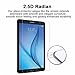 Galaxy Tab E 9.6 Screen Protector, [2-Pack] SIDARDOE Tempered Glass Screen Protector for Samsung Galaxy Tab E 9.6, HD Ultra Clear, 0.33mm 2.5D Round Edge, 9H Anti-Scratch