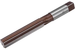 uxcell Hand Reamer 25mm H7 Metric Reamer Drill Bit for Metal Wood Hole Reaming, Straight Flutes 9SiCr Alloy Steel Cutting Too