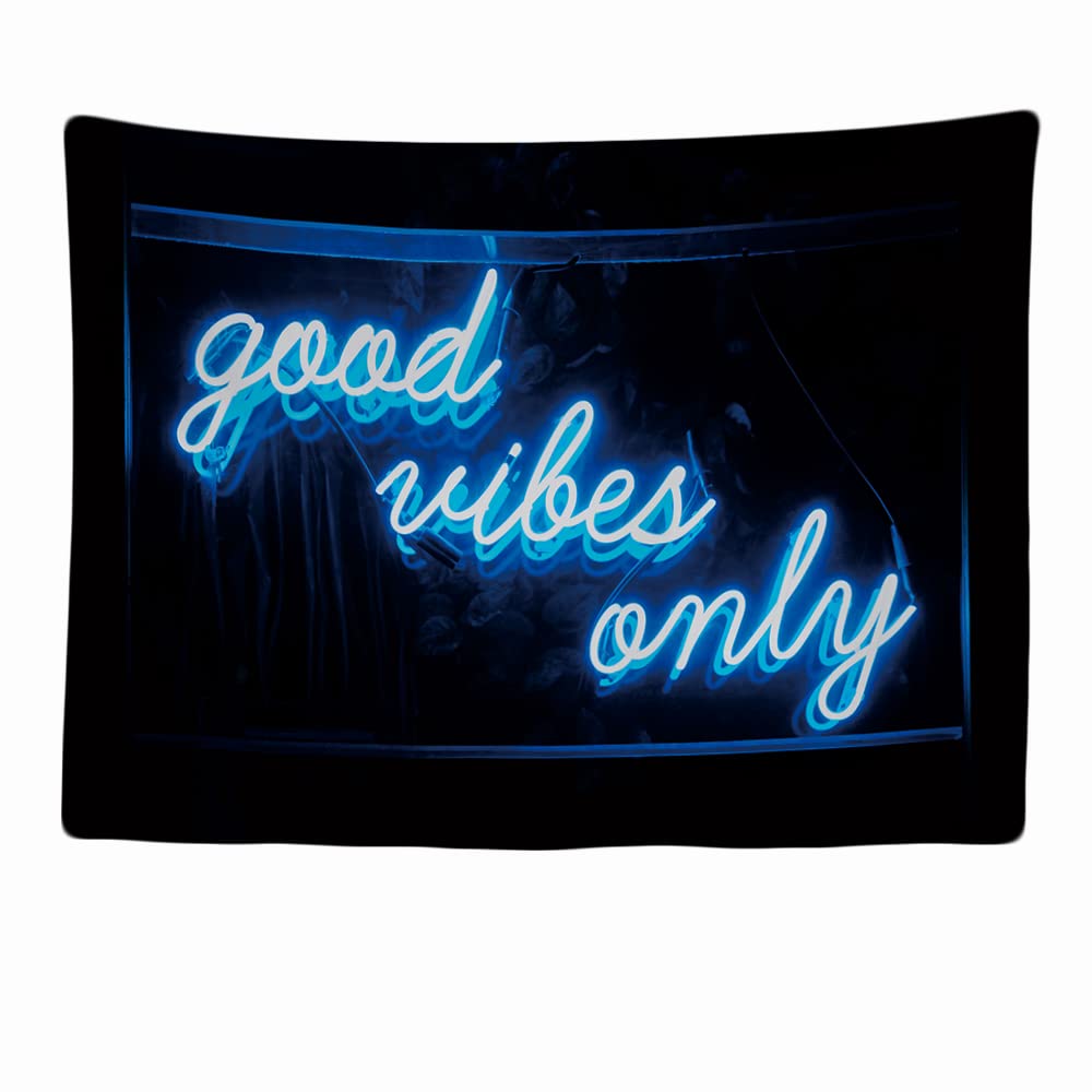 Ulticool - Good Vibes Only - Wall mat - 200x150cm - Large tapestry - Poster Decoration - Gaming - Girl Boy Gift - Decoration - Clothes - Fabric - Tapestry