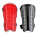 2 Pair Youth Soccer Shin Guards, Kids Soccer Shin Pads Board， Lightweight and Breathable Child Calf Protective Gear Soccer Equipment for 5-12 Years Old Boys Girls Children Teenagers (Black&Red)
