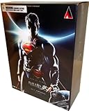 Man of Steel Square Enix Play Arts Kai Action Figure Superman [Black Suit]