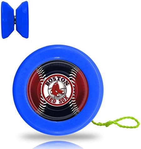 M.Y Yo-Yo Professional Ball Bearing Axle Yoyo for Pro Tricks(Red Sox/Boston)