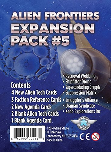 Alien Frontiers: Expansion Pack #5