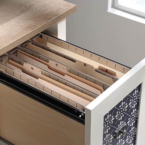 Sauder Cottage Road Desk, Soft White finish Pricepulse