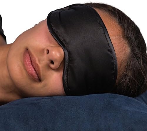 Bedtimz - Natural Super Silky, Super-Soft sleep mask & blindfold, super-smooth eye mask Ideal for Train Journeys, Long Flights and Just About Any Other 'Anti-sleep' Location!!