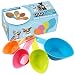 Hinmay Pet Food Scoops Plastic Measuring Cups Set for Dog Cat and Bird Food (Random Color)