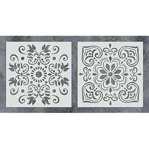 floor stencils large