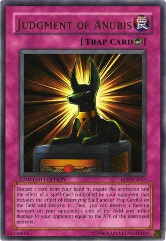 Yu-Gi-Oh! - Judgment of Anubis (RDS-ENSE3) - Rise of Destiny Special Edition Promos - Promo Edition - Ultra Rare