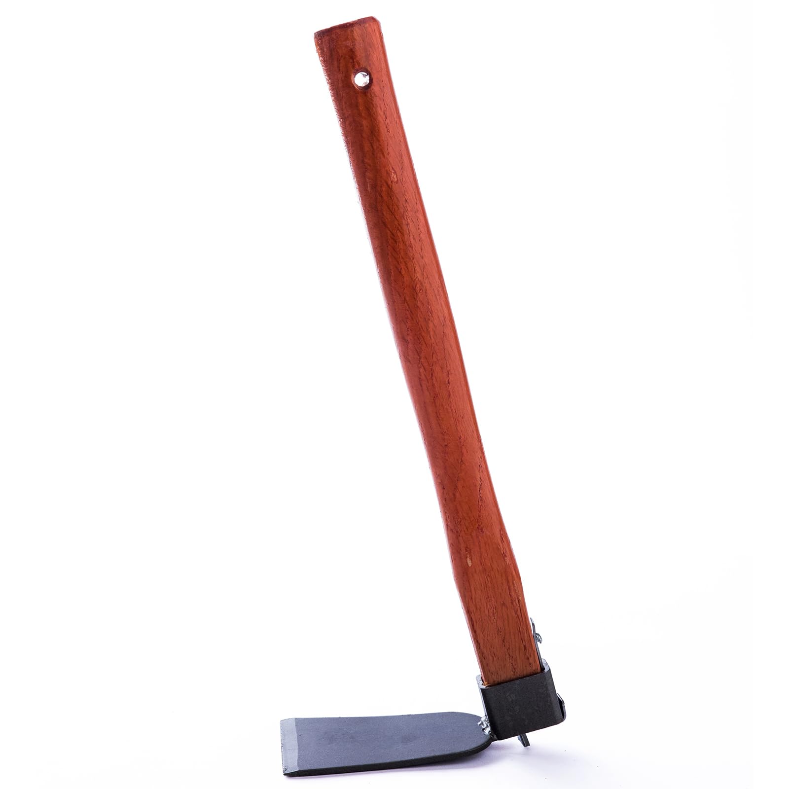 Garden Hoe and Rake for Digging, Weeding, Planting, and Soil Smoothing (B)