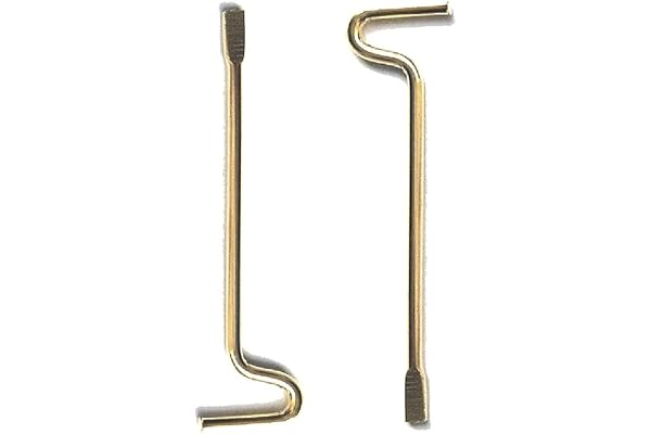 Emergency Keys for Interior Door Locksets, Key Pin for Schlage Interior Privacy Door Lock Compatible for Bedroom (Flat Type 2