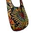 BTP! Heart Tie Dye Sling Crossbody Shoulder Bag Purse Hippie Hobo Cotton Gypsy Bohemian VK14