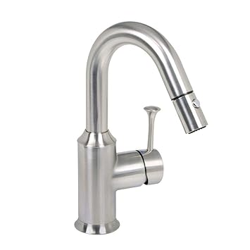 American Standard 4332410f15 075 Pekoe 1 Handle Pull Down Bar Sink