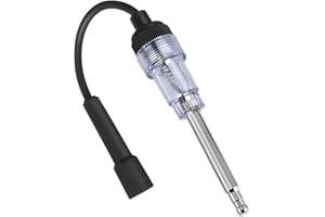 LKAHG Car Inline Spark Plug Tester, Auto Straight Boot Ignition Coil Armature Diagnostic Detector Tool with Light, Vehicle Exterior Accessories, Universal for SUV, Lawnmower, Motorcycles