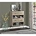 Ameriwood Home Landon Bookcase with Bins, Weathered Oak