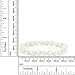 Gem Stone King Cultured Freshwater White Pearl 925 Sterling Silver Necklace Earrings Bracelet Set For Women