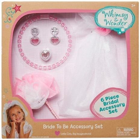 Whimsy and Wonder Bride To Be 6 Piece Accessory Set Jakks Pacific