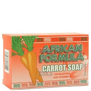 African Formula Carrot Soap with Vitamin a 7 Oz by African Formula