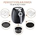 Air Fryer Accessories, 11pcs Baking Pan Set for Philips, Gowise, Nuwave, for All 4.2-5.8QT Air Fryer, Nonstick Pizza Cake Pans & Stainless Steel Skewer Rack Cookware Set for Oven Instant Pot
