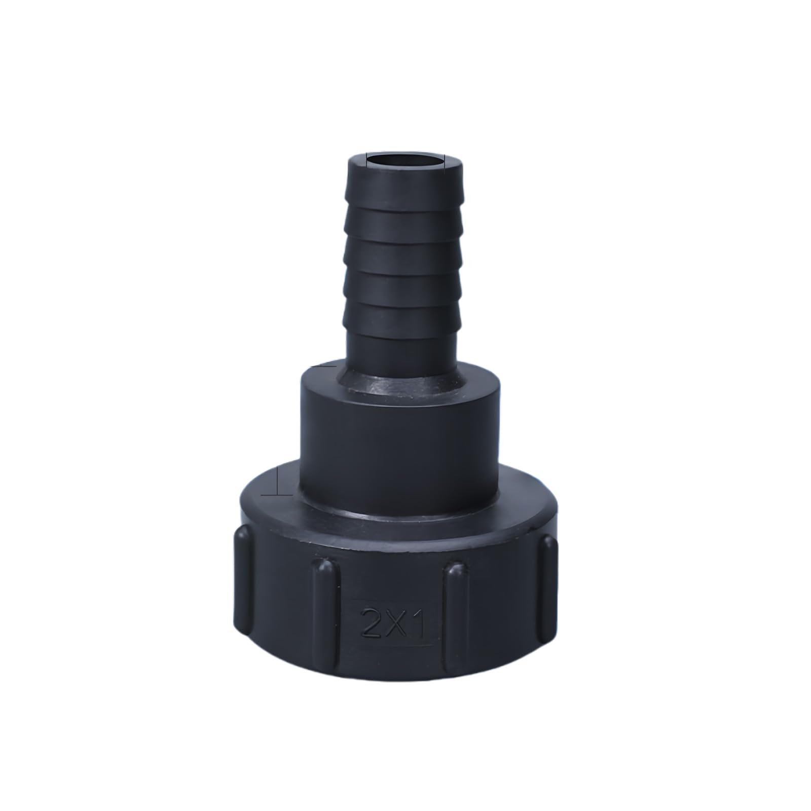 1000L IBC 60mm Water Tank Garden Hose Adapter Thread Valve Connector to 1 inch