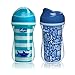 Chicco Insulated Rim Spout Trainer Sippy Cup 9oz 12m+ (2pk) - Teal/Blue