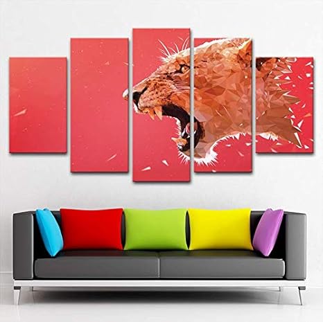 Impresiones en lienzo HD Decoración abstracta moderna Sala de estar