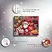 Purple Ladybug Novelty Advent - Santa and Tree