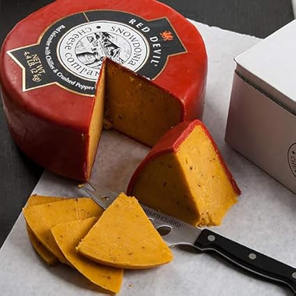 Igourmet Red Leicester With Chiles Red Devil By Snowdonia