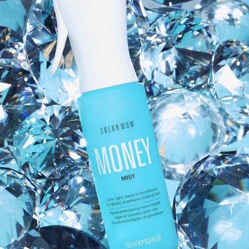 COLOR WOW MONEY MIST – LUXE LEAVE-IN CONDITIONING TREATMENT FOR GLOSSY, EXPENSIVE-LOOKING HAIR | MOISTURIZES, DEFRIZZES & DETANGLES FOR SMOOTH, SILKY TEXTURE