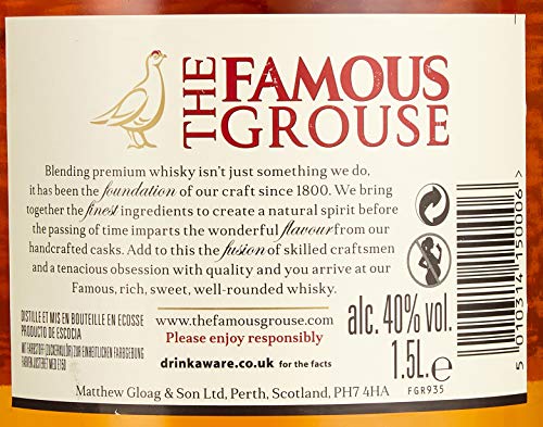 Famous Grouse Finest Blended Scotch Whisky (1 x 1.50 l) – Bild 4