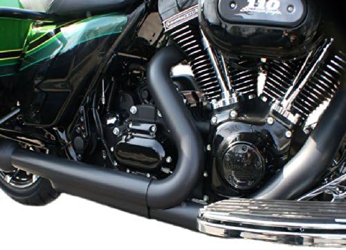 American Custom AC-PFHS-2 Black Ceramic Heat Shields For Touring Harley Davidson