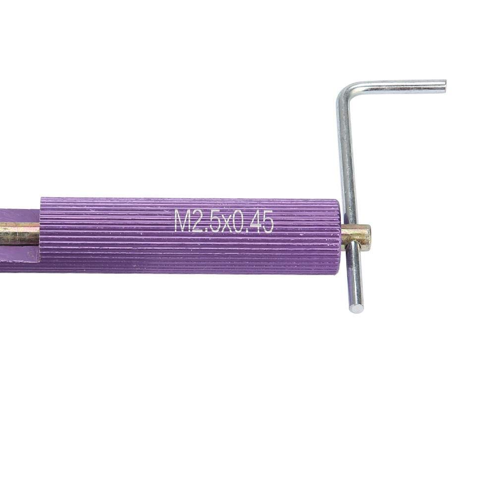 Thread Repair Kit, M2.50.45 Screw Threaded Inserts Repair Tool Set Wire Insert Installation Kit hex Socket Tool Thread Repair Tool Kit: Industrial & Scientific