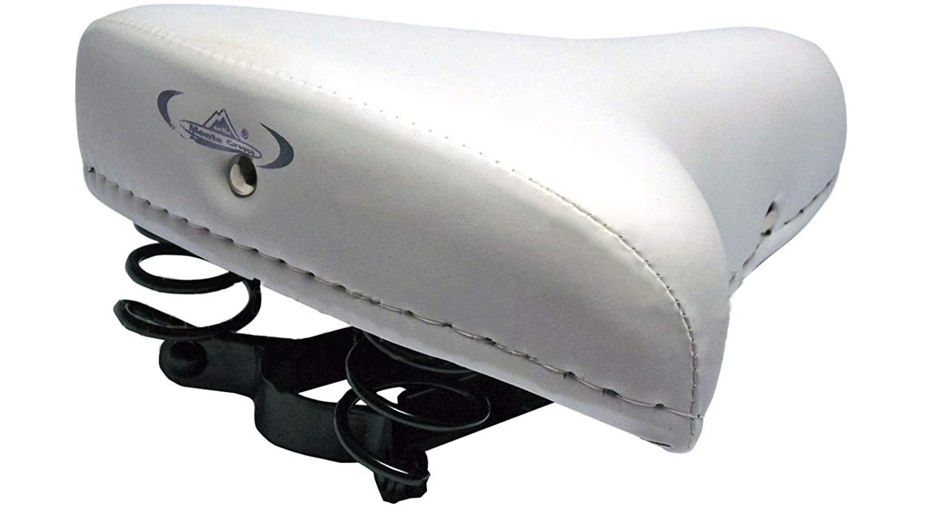 Saddle Montegrappa Springs Bike Graziella - Old-Time - R - Holland - White