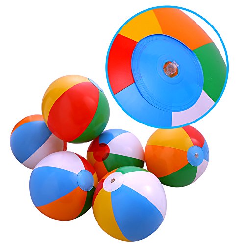 image for Lumiparty Inflatable Beach Balls[12PACK] 10