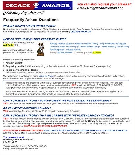 image for Decade Awards Cup Trophy | Gold - Silver Metal Cup Corporate Award | 1