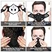 Dust Mask, NASUM Dust Breathing Mask - 2 Pcs Half Face Masks& 12 Pcs Replaceable Cotton, Anti Dust Mask for Pollen Allergy Woodworking Mowing Running Cycling Outdoor Activities