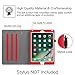 Fintie Case for iPad 6th / 5th Generation (2018 2017 Model, 9.7 Inch), iPad Air 2 / Air 1 (9.7 Inch) - [Corner Protection] Multi-Angle Viewing Stand Cover with Pocket, Red