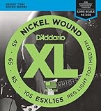 D'Addario ESXL165 Nickel Wound Bass Guitar Strings
