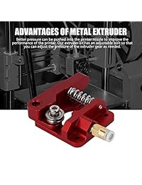 Zeelo Ender 3 extrusor de extrusor CR-10, reemplazo actualizado, unidad de aluminio MK8, extrusores de impresora 3D para Creality ENDER3, CR-10, CR-10S, CR-10 S4, CR-10 S5