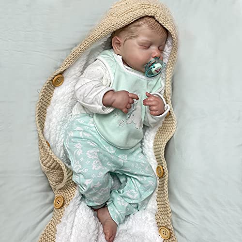 Adolly Gallery 20 Inch Lifelike Reborn Baby Doll Soft Silicone Vinyl