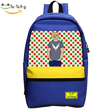 Boys Girls Unisex logan_paul_computer_art_by_af113-dbg1uah Kids School Backpack Stylish Shoulder Book Bag