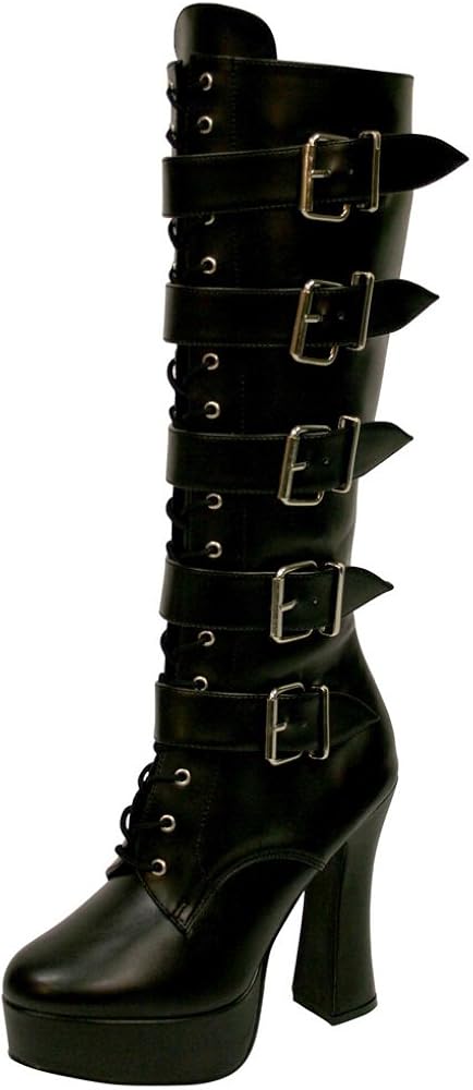 white platform boots amazon