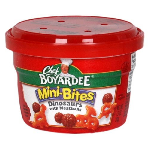 Chef boyardee Mini bites dinosaurs with meatballs (064144047222)
