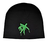 DX Green Embroidered Logo D-Generation X Beanie Cap Hat WWE