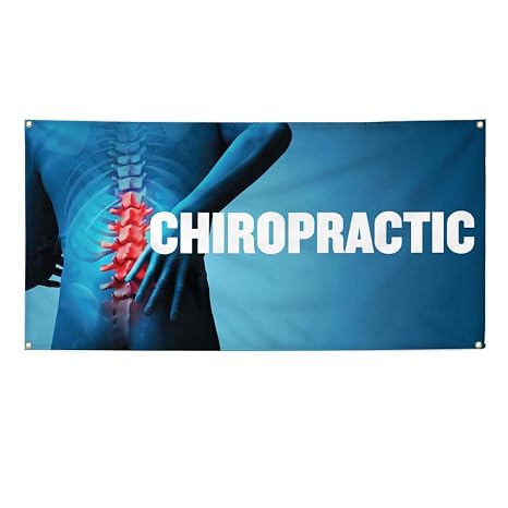 Amazon Com Vinyl Banner Sign Chiropractic Business Style T