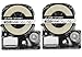 2PK Onirii Compatible Epson Labelworks Label Tape Cartridge LW-300 LW-400 LW-500 LW-600 LC-4TBN9(LK-4TBN) Black On Clear Label Maker Tape Refill Cartridge 12mmx26.2ft