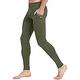 Willit Men's Active Yoga Leggings Running Quick Dry Dance Tights with Pockets Workout Compression Pants