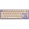 DROP DCX Magnolia Keycap Set, Doubleshot ABS, Cherry MX Style Keyboard Compatible with 60%, 65%, 75%, TKL, WKL, Full-Size, 1800 layouts and More, Beige