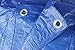 Lightweight Outdoor Camping Tarp 6' x 8' 5-mil Blue Waterproof Boat Tarps Covers with Grommets