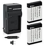 Smatree Batteries Charger Kit for GoPro Hero 1/2 Digital Camera